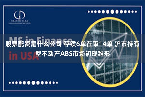 股票配资是什么公司 存续6单在审14单 沪市持有型不动产ABS市场初现雏形