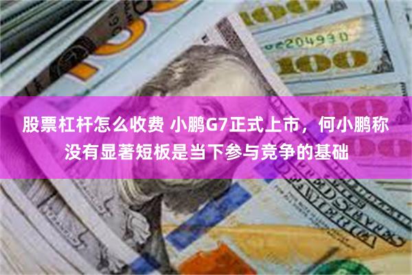 股票杠杆怎么收费 小鹏G7正式上市，何小鹏称没有显著短板是当下参与竞争的基础