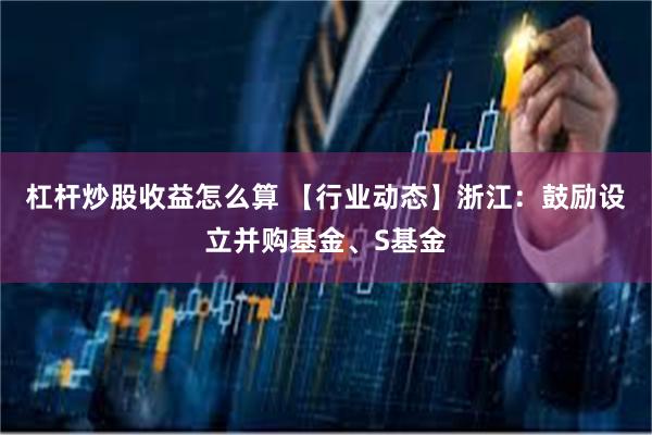 杠杆炒股收益怎么算 【行业动态】浙江：鼓励设立并购基金、S基金