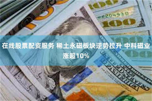 在线股票配资服务 稀土永磁板块逆势拉升 中科磁业涨超10%