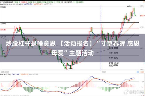 炒股杠杆是啥意思 【活动报名】“寸草春晖 感恩母爱”主题活动