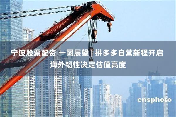 宁波股票配资 一图展望 | 拼多多自营新程开启 海外韧性决定估值高度