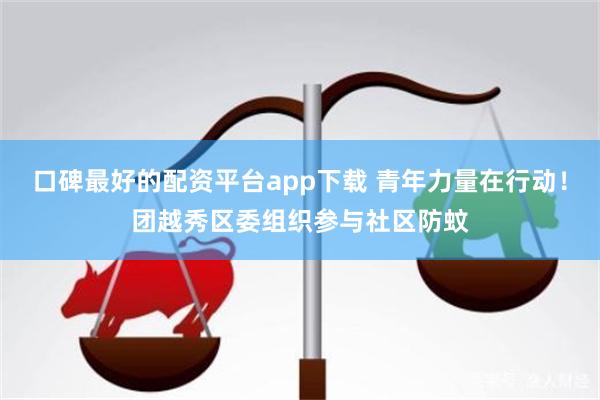 口碑最好的配资平台app下载 青年力量在行动！团越秀区委组织参与社区防蚊