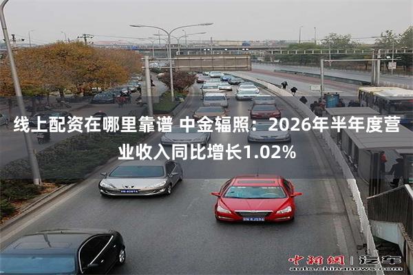 线上配资在哪里靠谱 中金辐照：2026年半年度营业收入同比增长1.02%