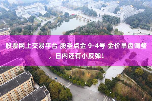 股票网上交易平台 股圣点金 9-4号 金价早盘调整，日内还有小反弹！